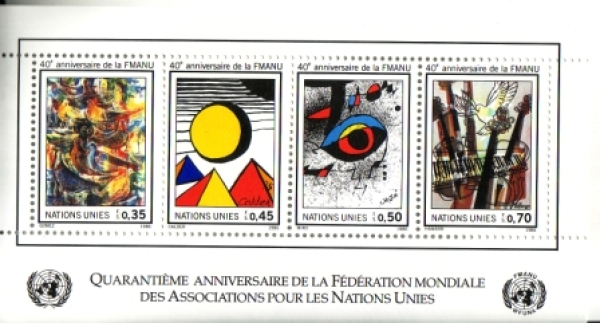 UNO Genf 0147 / 0150 (BL 4) ** - 1986